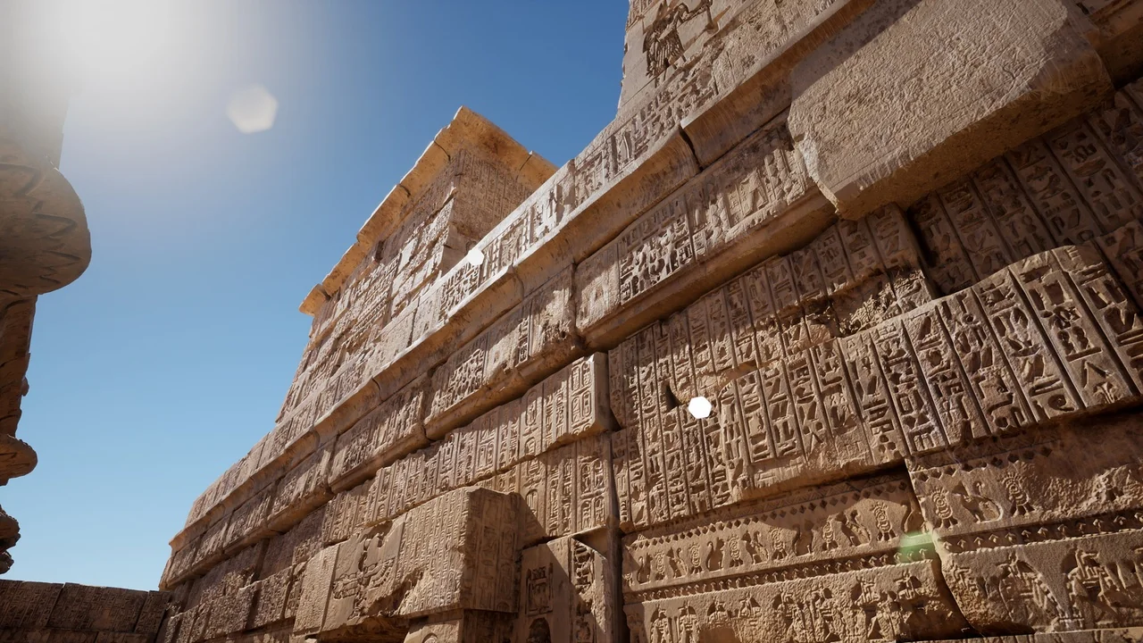 Egypt Ruins Environment asset