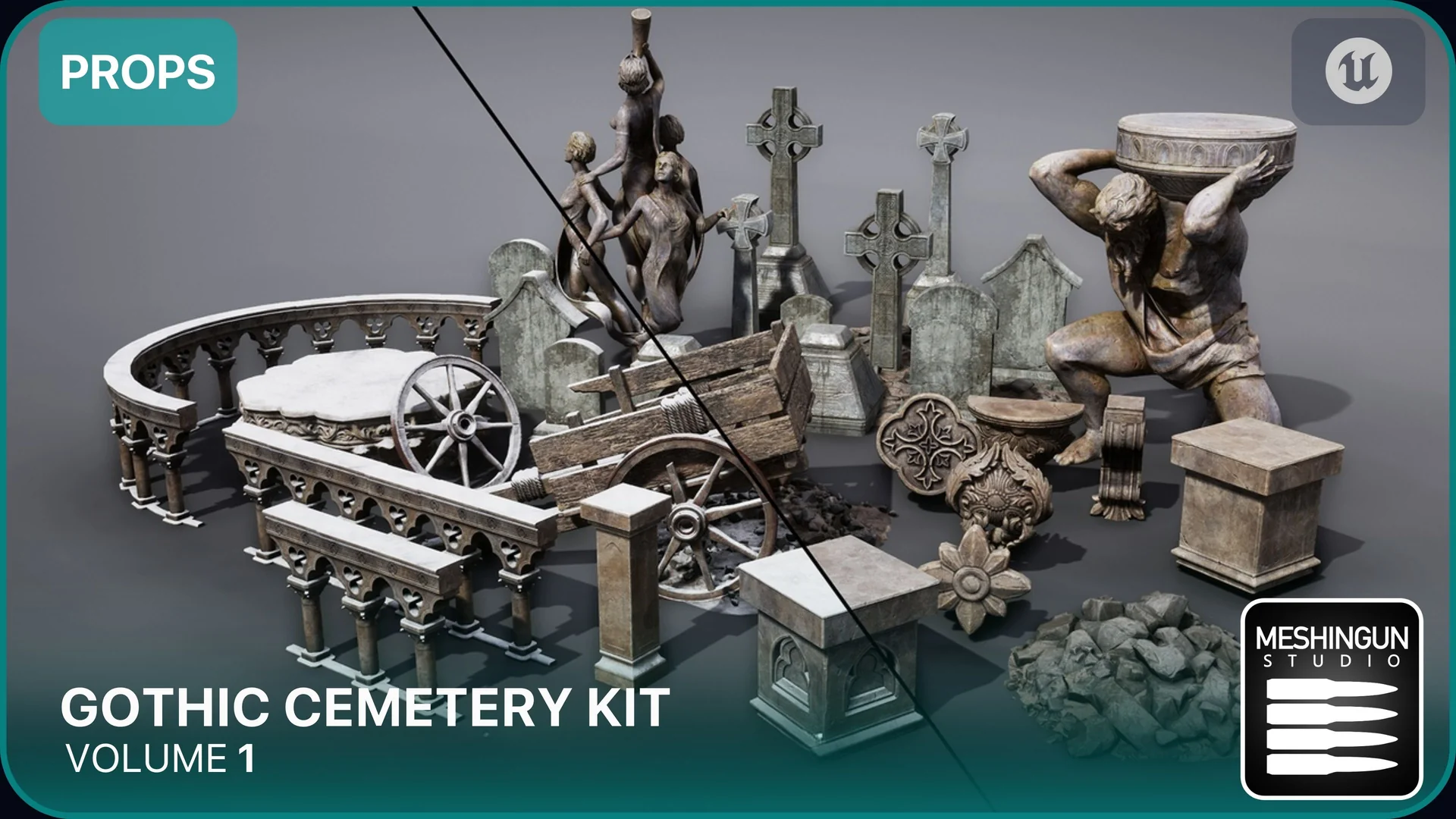 Gothic Cemetery Pack