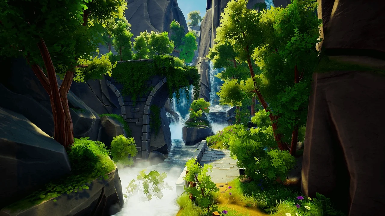 Dreamscape: Stylized Environment Tower – Stylized Nature Open World Fantasy asset