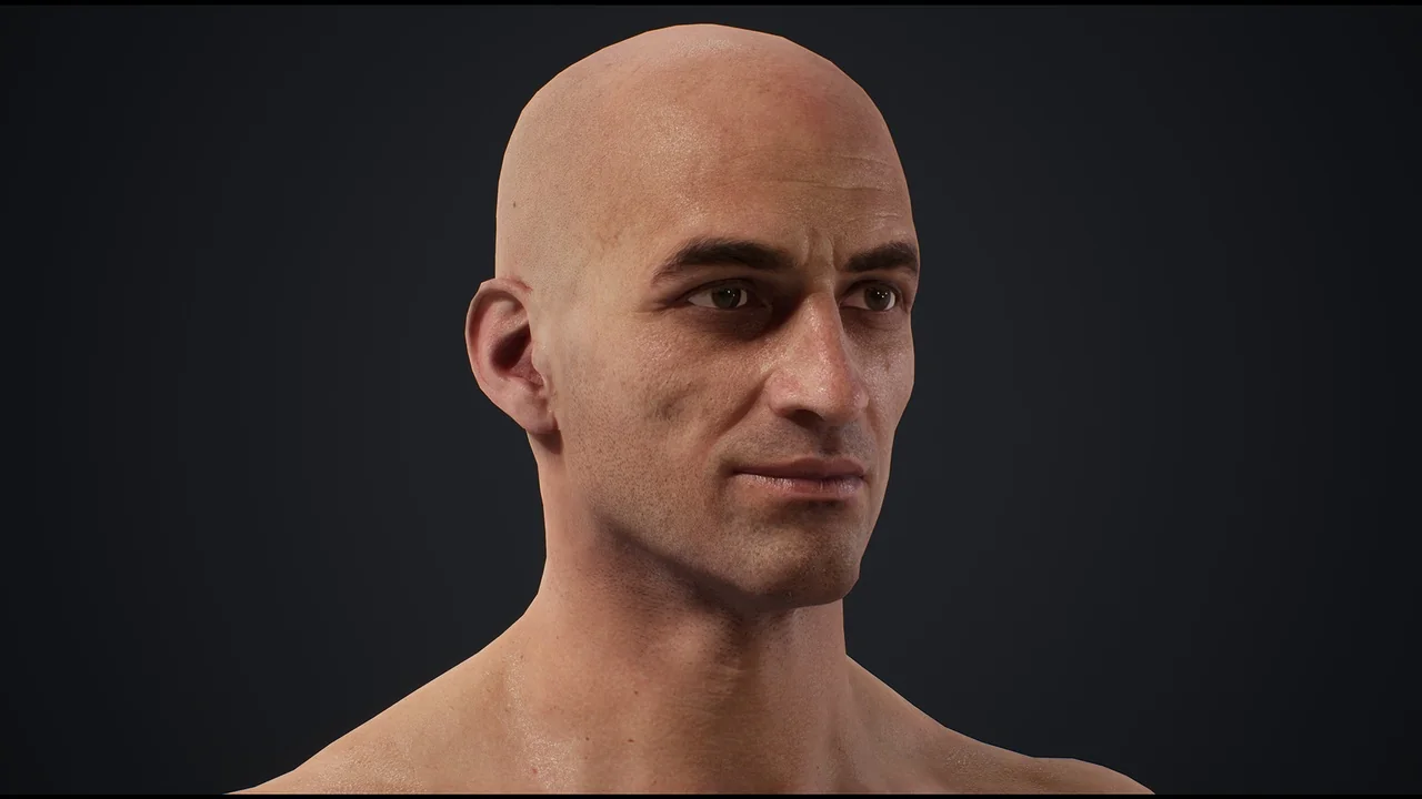 Character Customization: Male asset