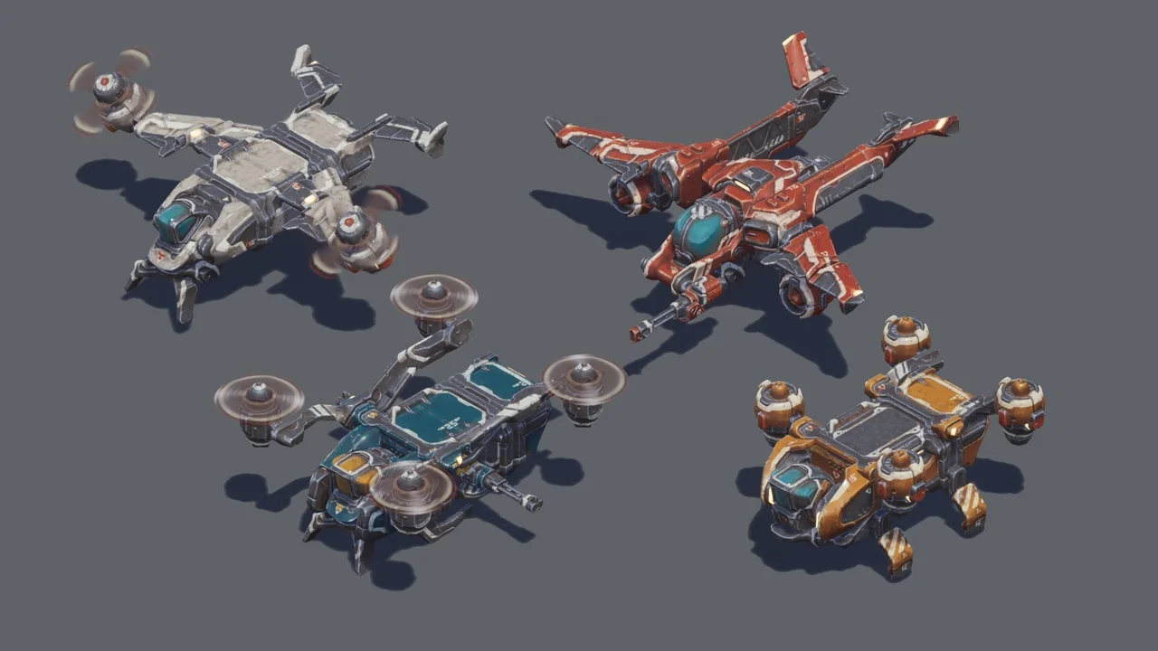 Sci-Fi Vehicle Constructor asset