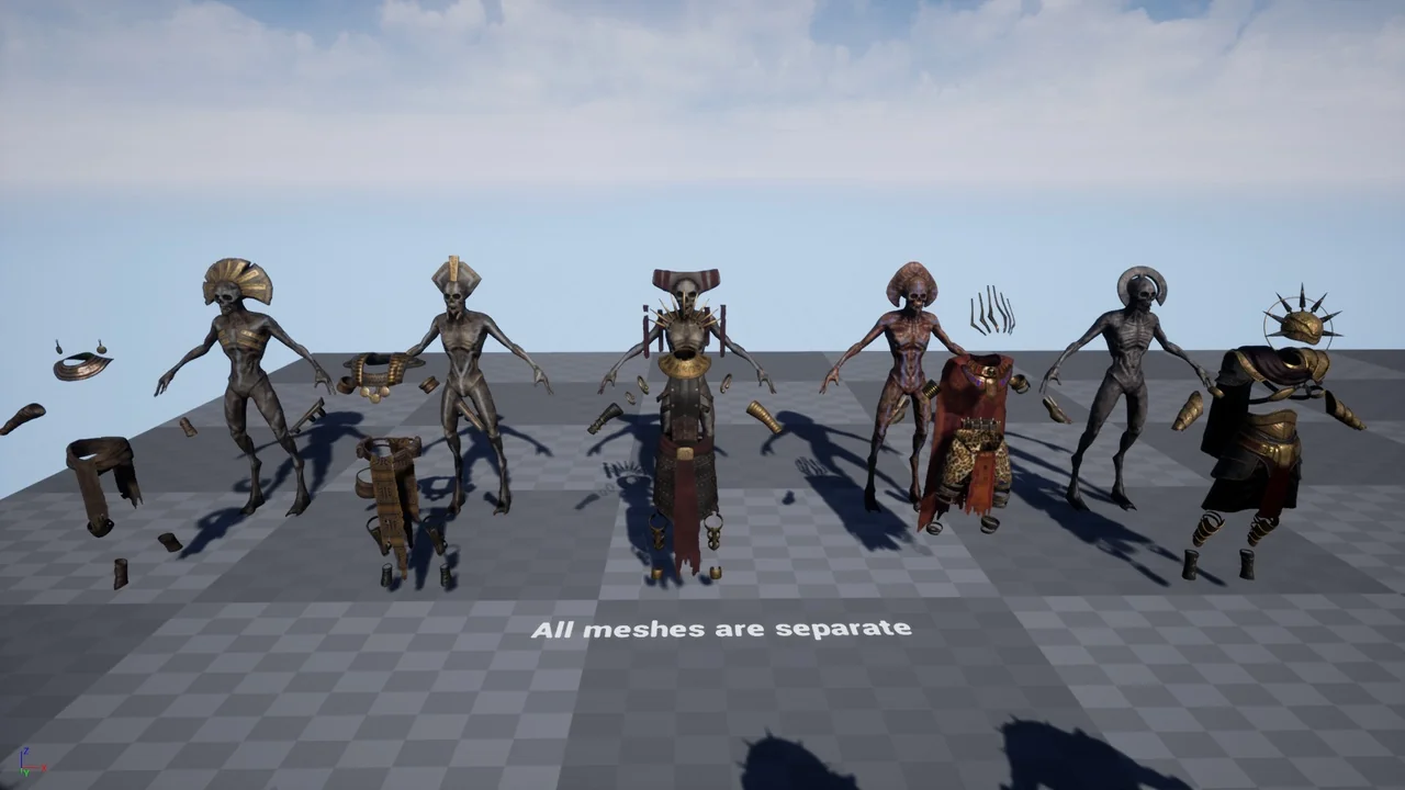 Ancient Undead Pack asset