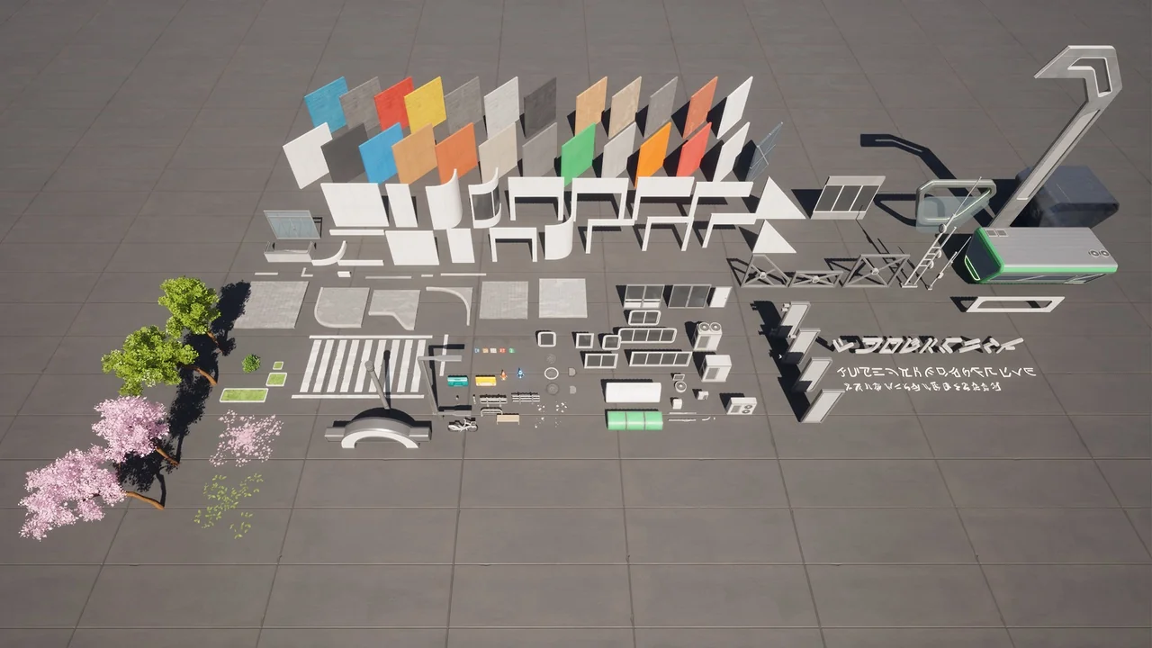 Tokyo Stylized Environment asset