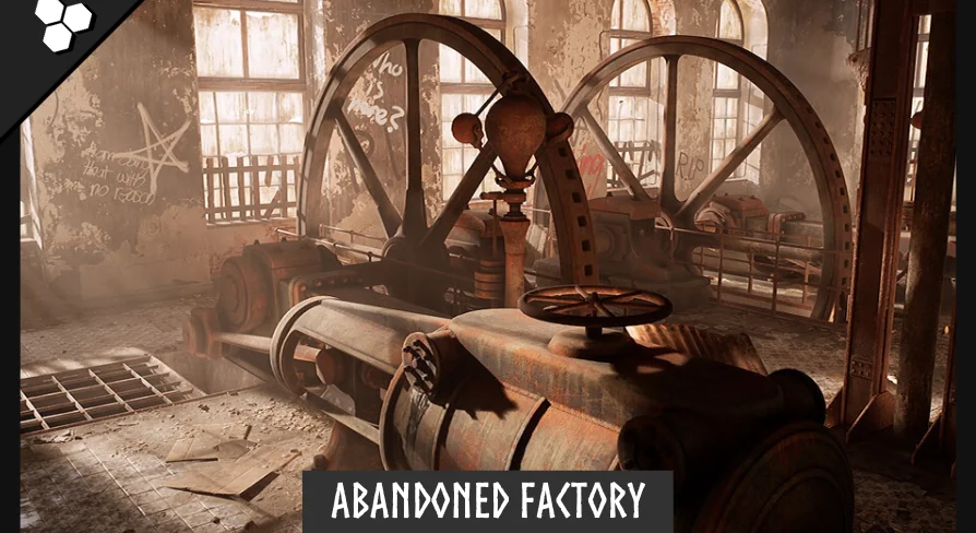 Abandoned Factory (Factory, Warehouse, Industrial Factory, Industrial Warehouse)