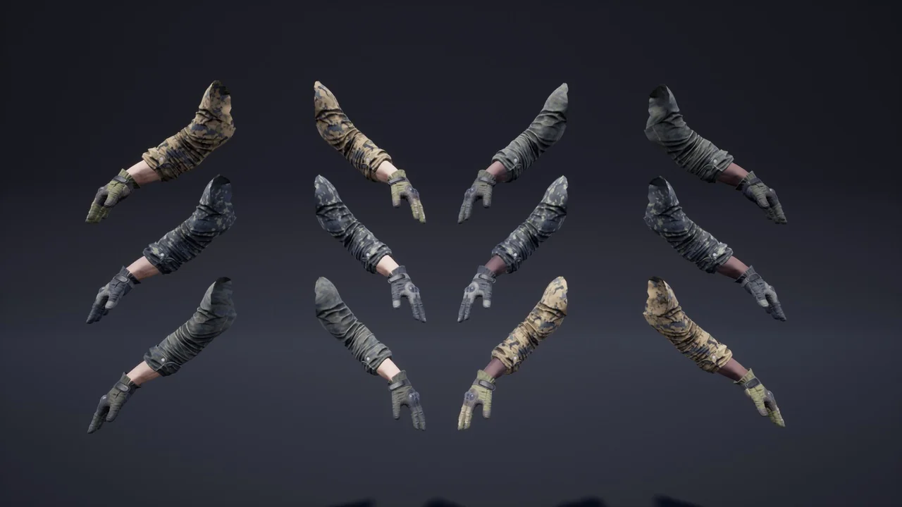 FPS Automatic Rifle 02 (Animations) asset