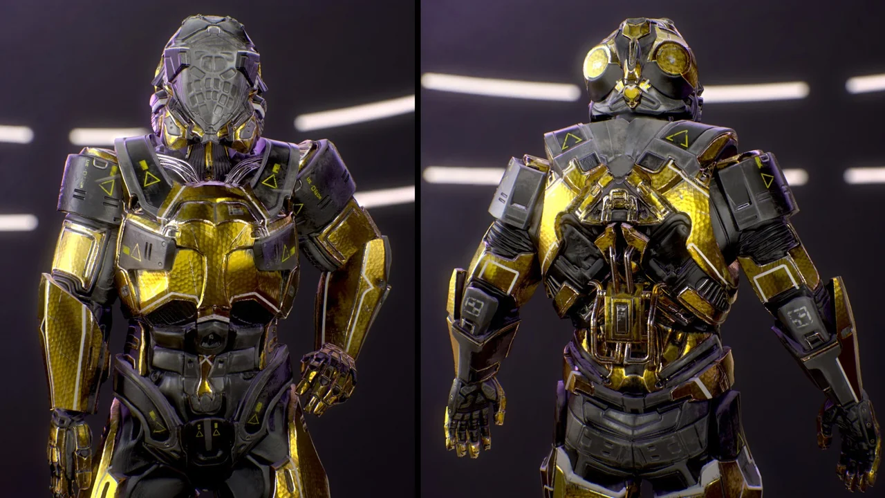 Sci-Fi Armors Full Pack asset