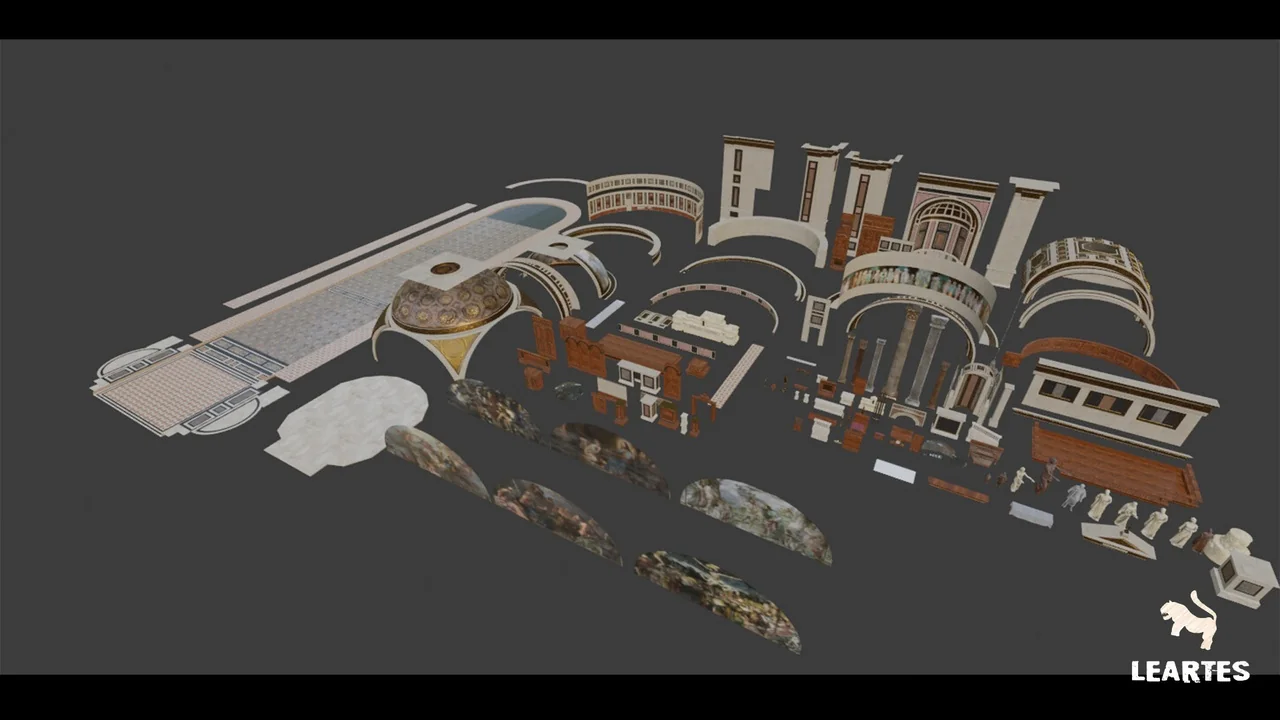 Church / Cathedral Interior Environment ( Church Cathedral Interior Historical ) asset