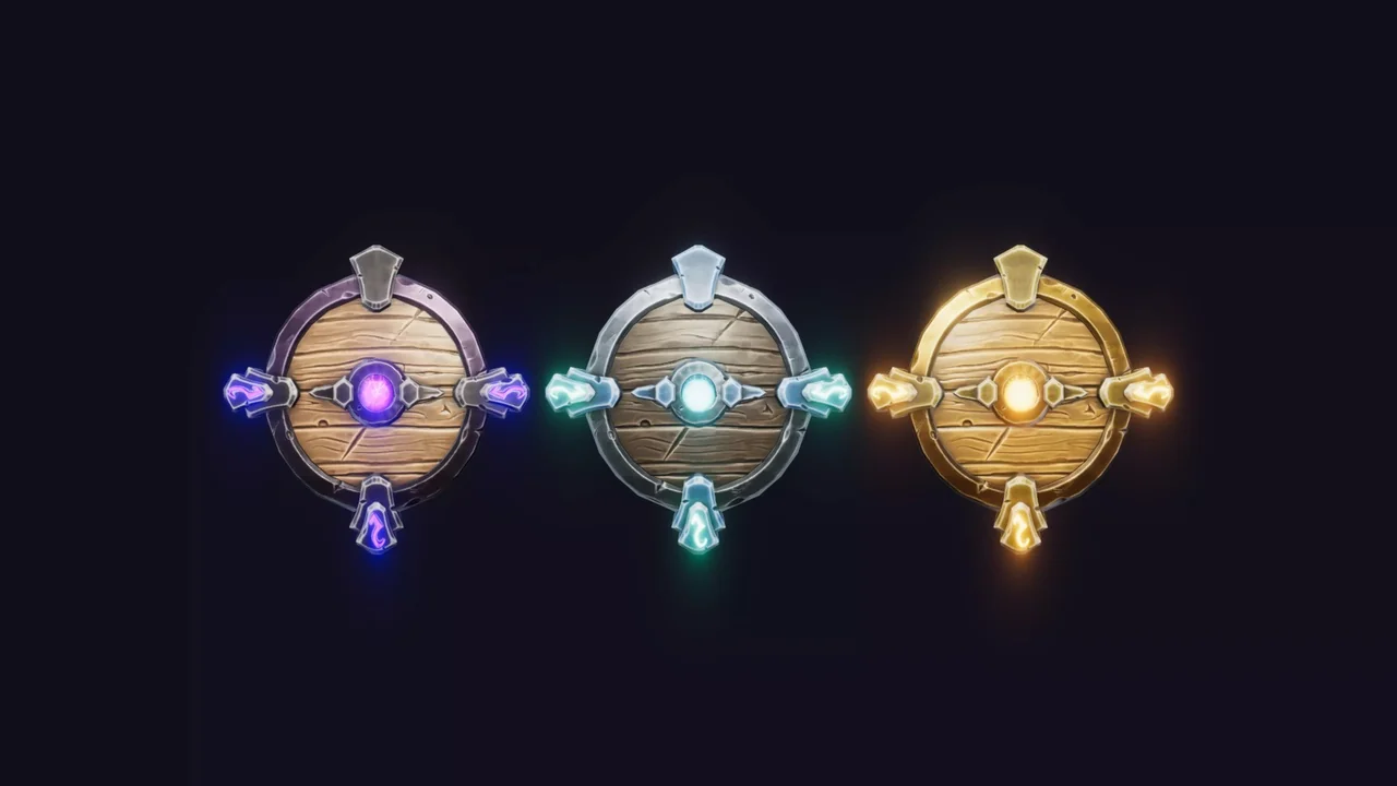 Stylized Shields – RPG Weapons asset