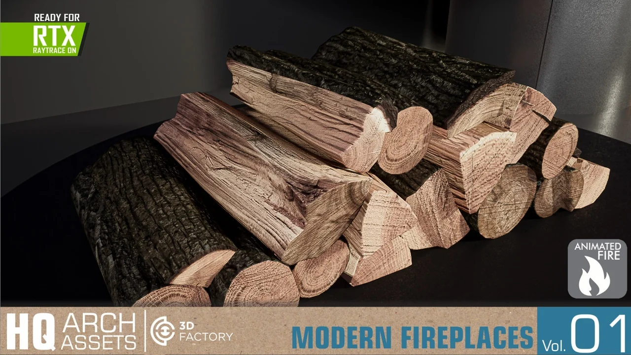 HQ Fireplaces Vol. 1 asset