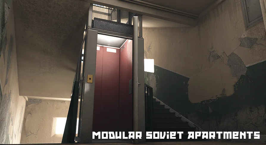 Soviet Apartment Megapack - Modular Interior Exterior