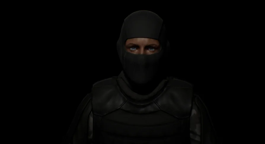 Tactical Male Soldier