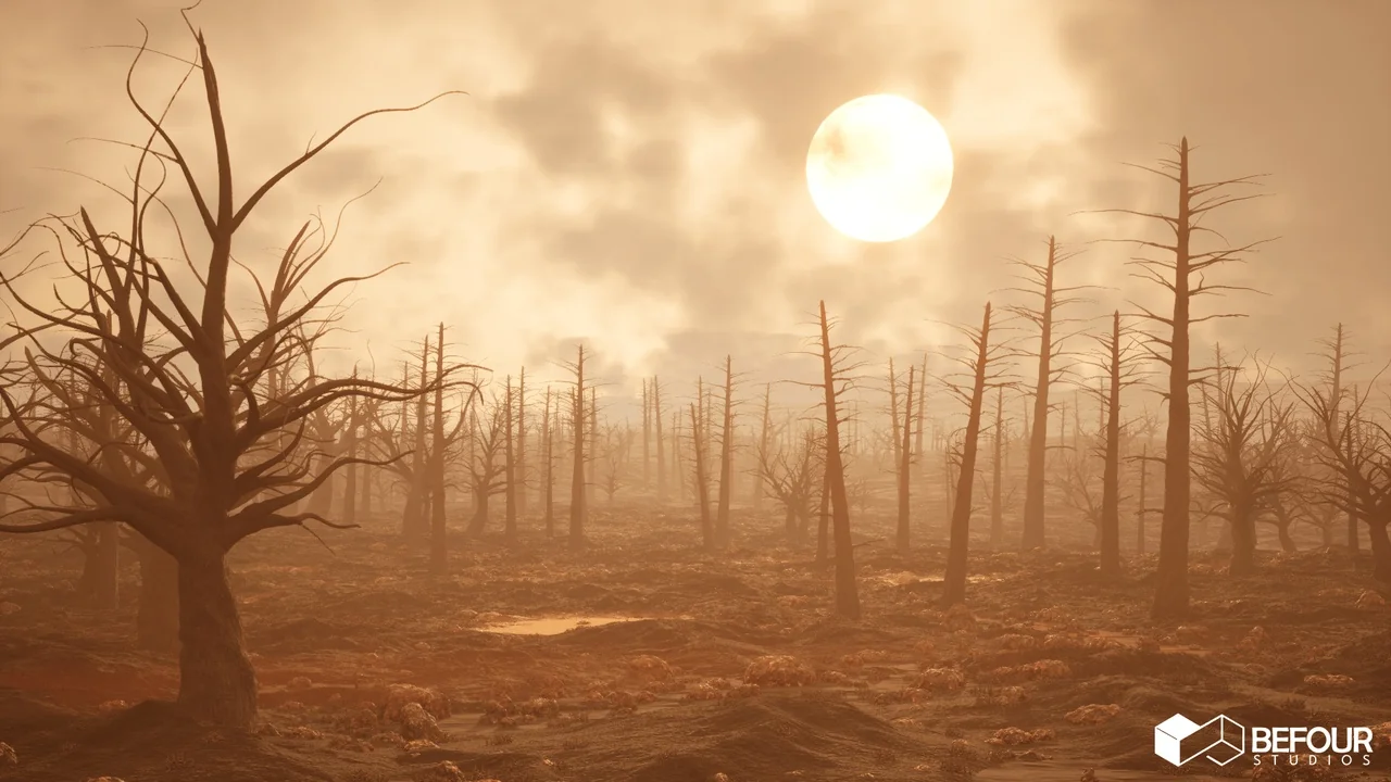 Alien Planets Environment w/ Planet Creator PCG asset