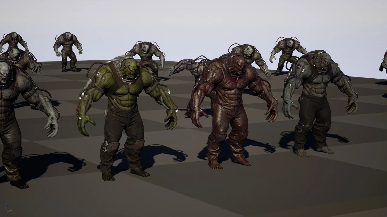 Urban Zombie Pack asset