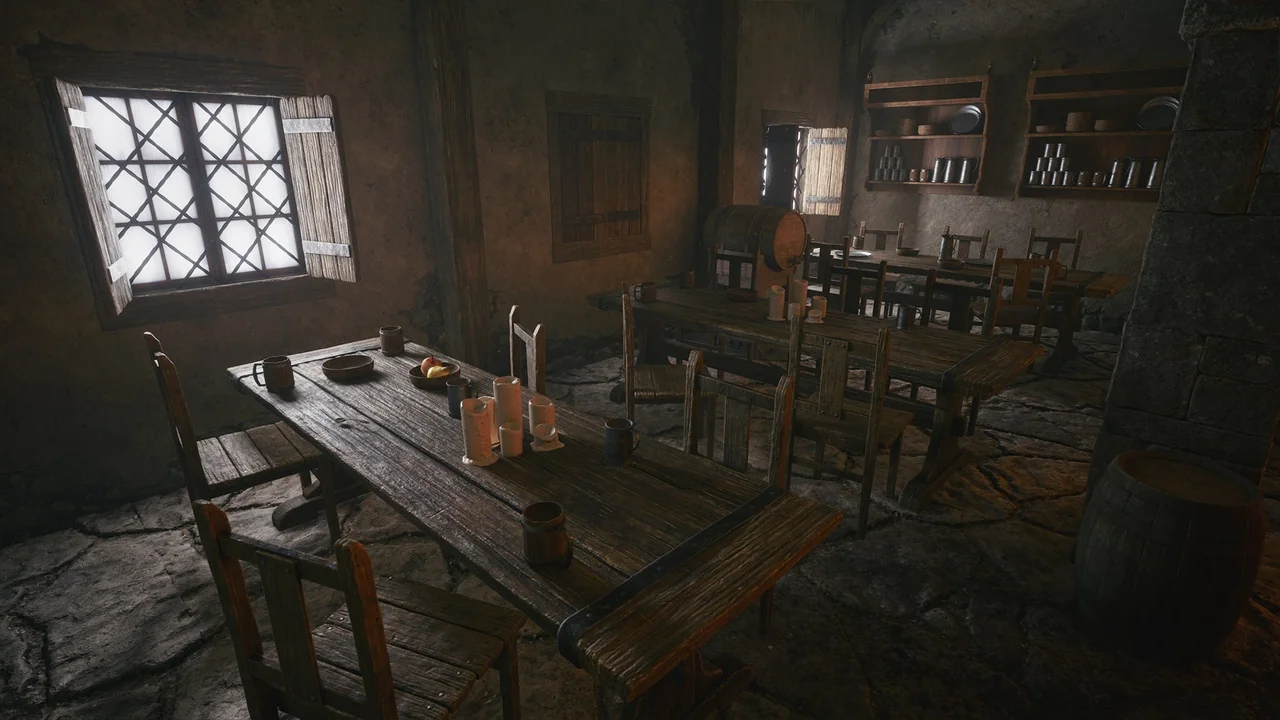 Nordic Medieval Tavern asset