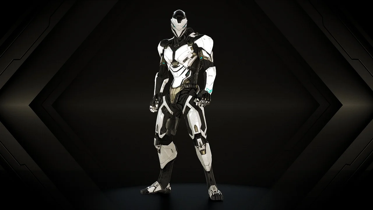 Sci-FI Cyber Robot 01 asset