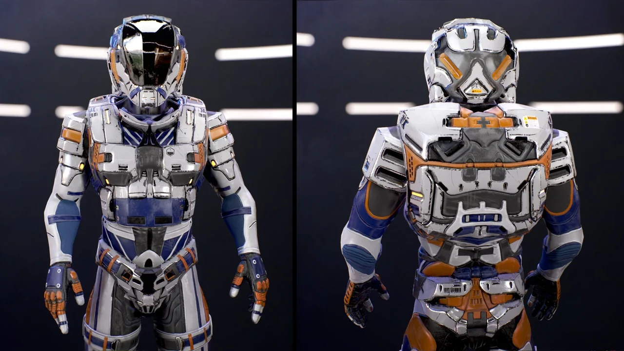 Sci-Fi Armors Full Pack asset