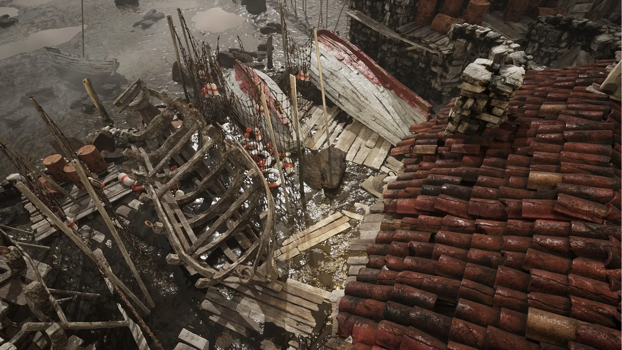 Fishing Village Environment asset