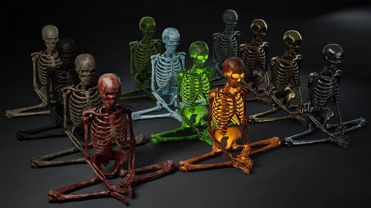 Skeleton Bones asset