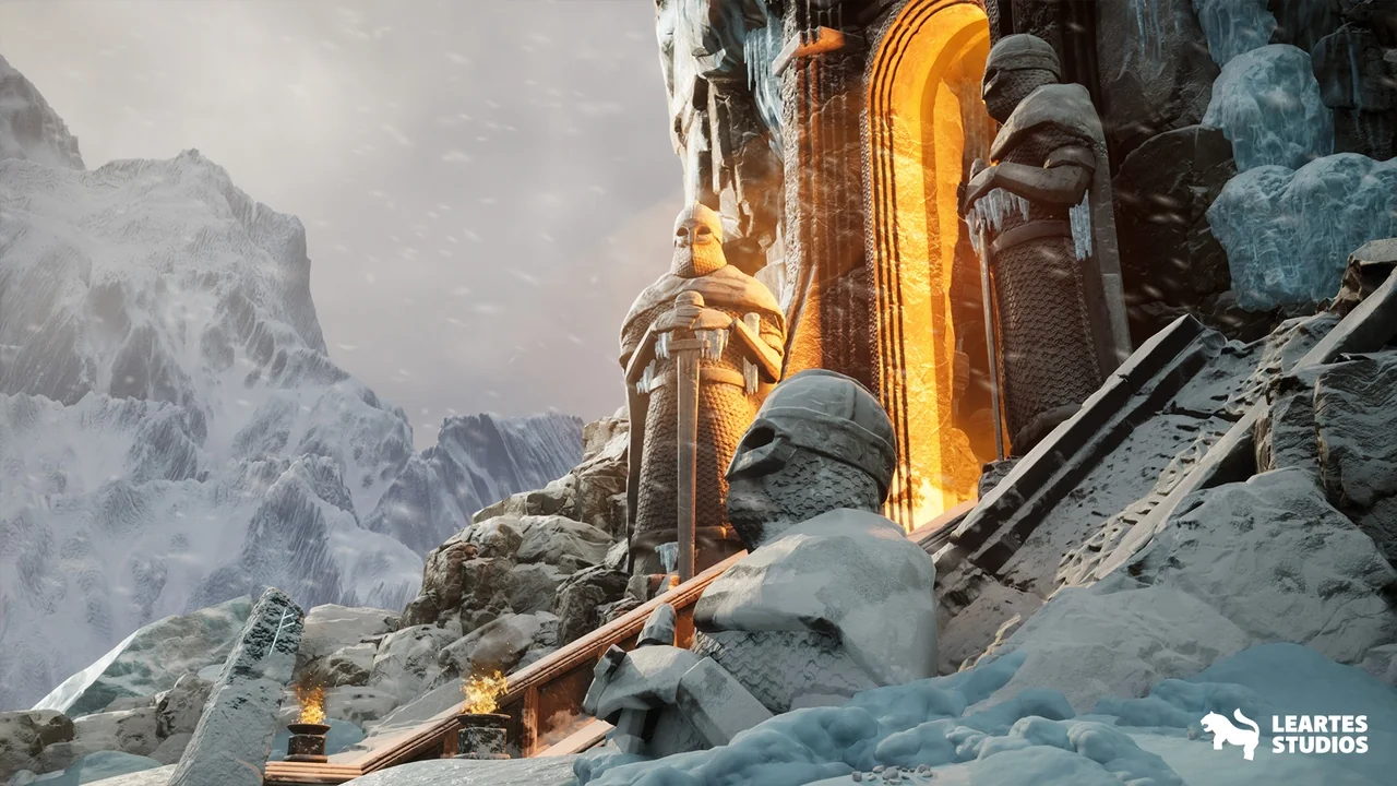 Frozen Norse Environment ( Frozen Environment Norse North North Arctic Norse ) asset