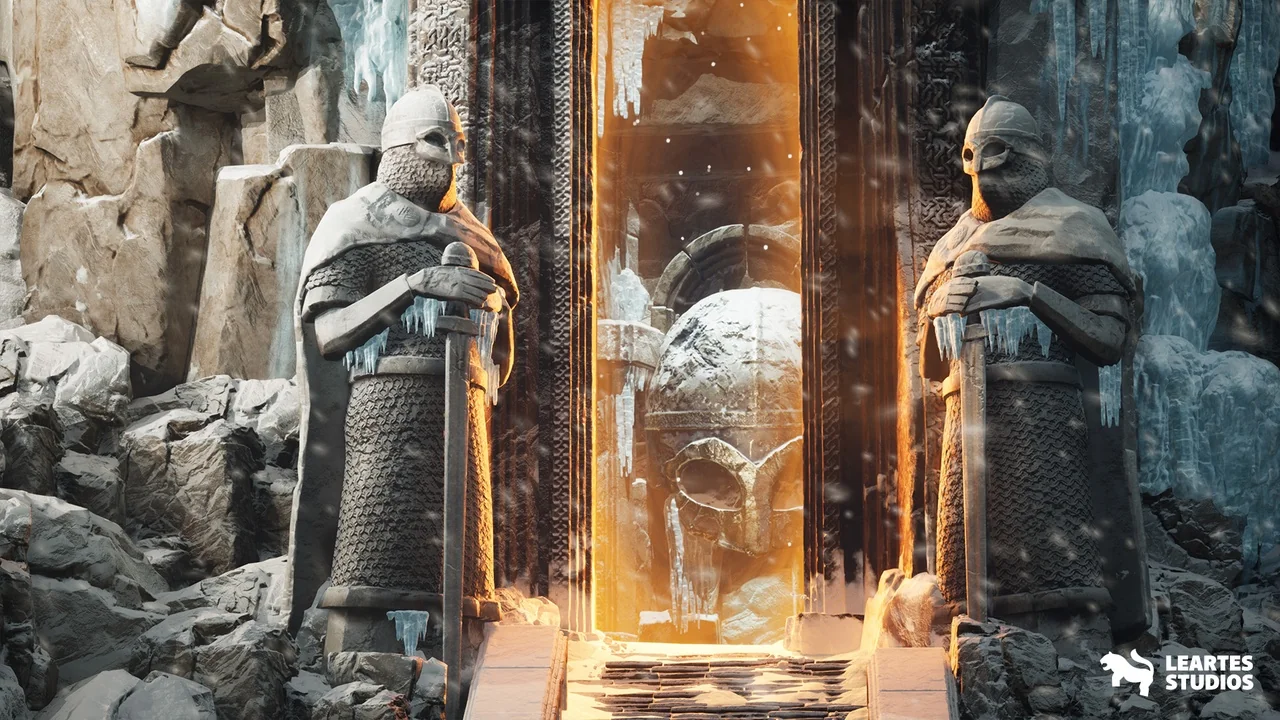 Frozen Norse Environment ( Frozen Environment Norse North North Arctic Norse ) asset