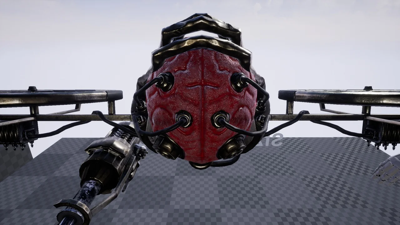 SCIFI Alien Cyborg asset