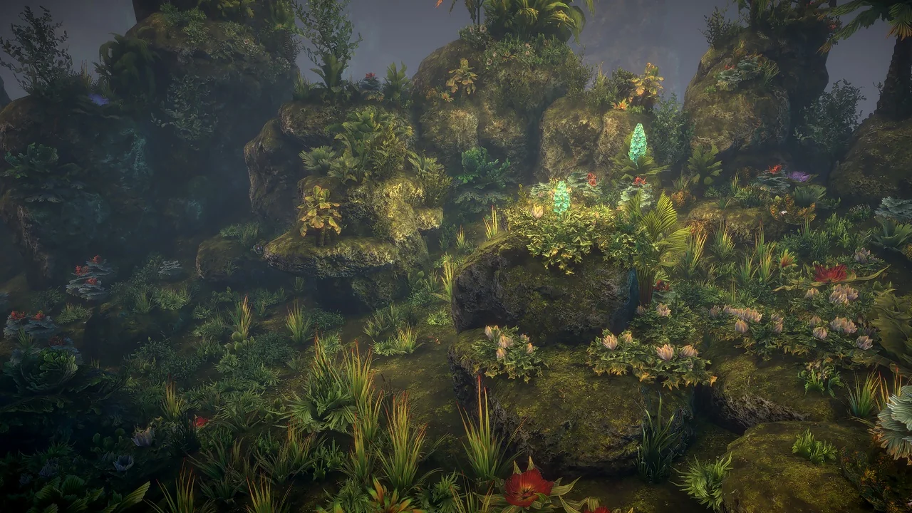 Fantasy plants 4 asset