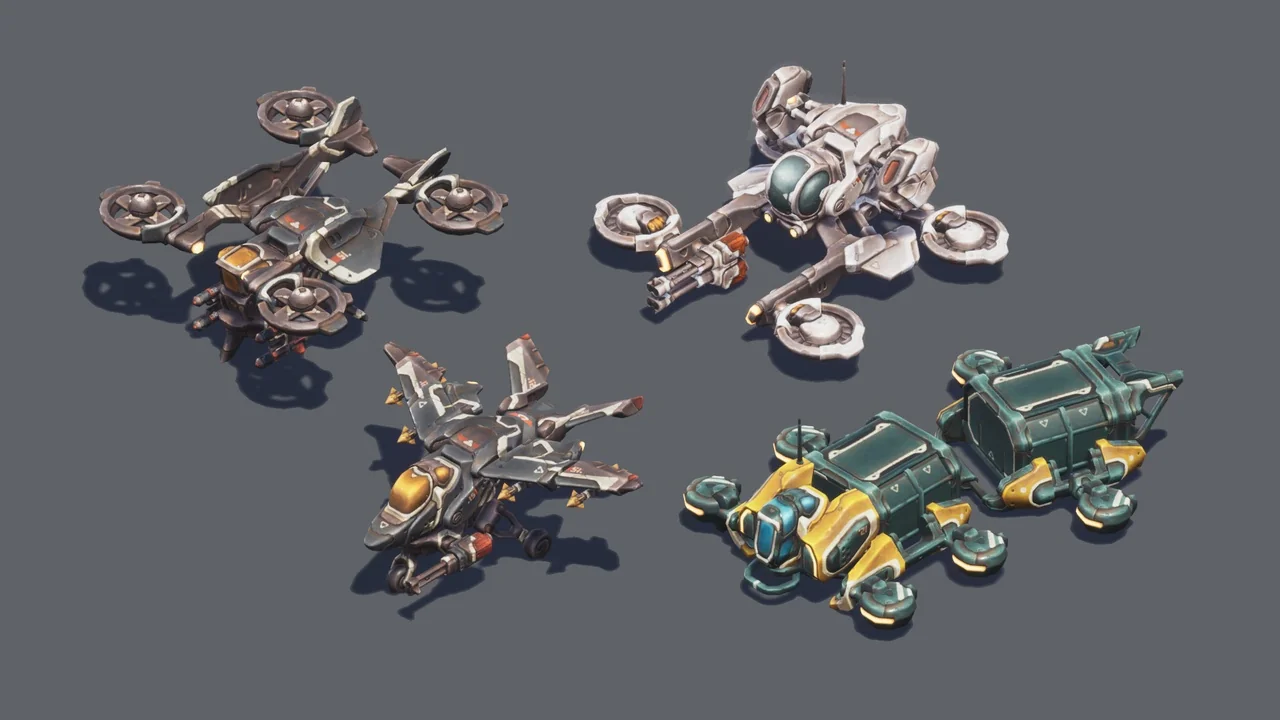 Sci-Fi Vehicle Constructor asset