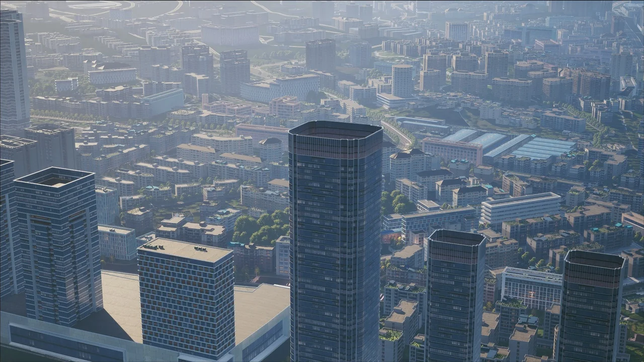 Dynamic City Creator Sample asset