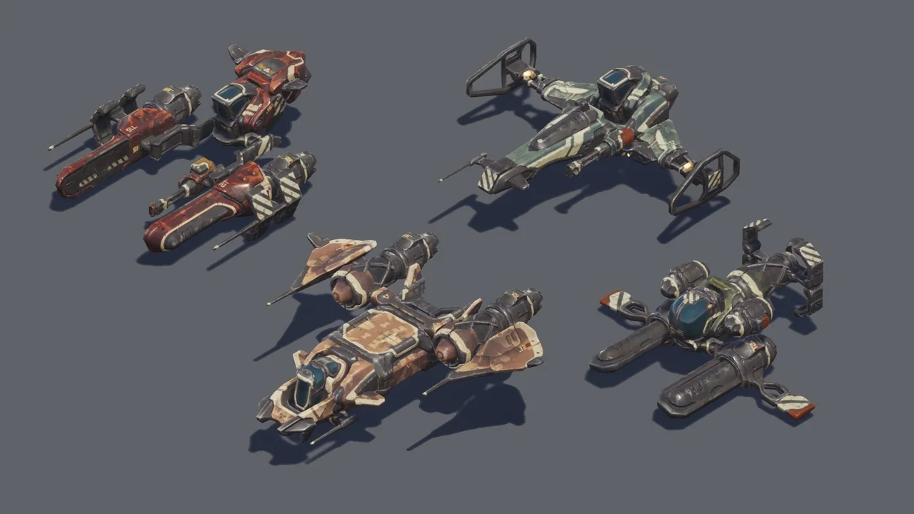 Sci-Fi Vehicle Constructor asset