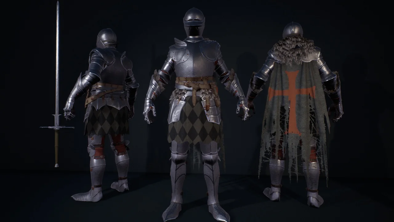 Gothic Knight asset