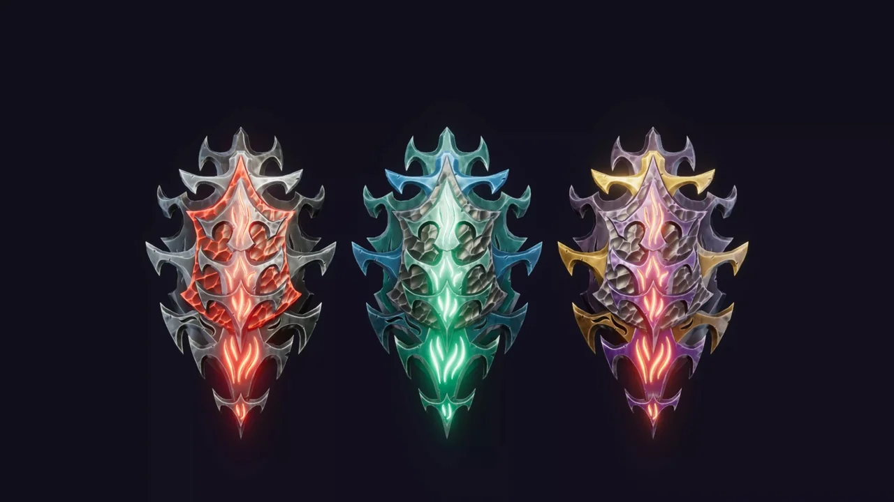 Stylized Shields – RPG Weapons asset