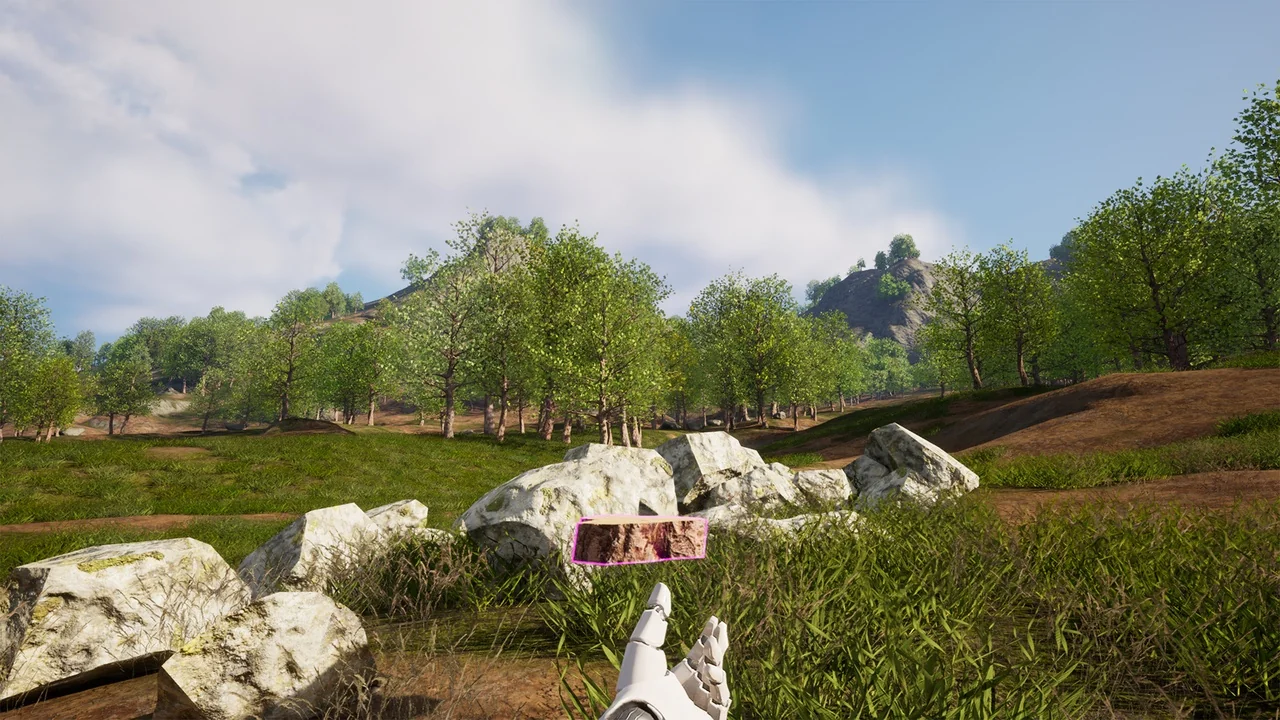 Survival Interactable Procedural Nature Ecosystem asset