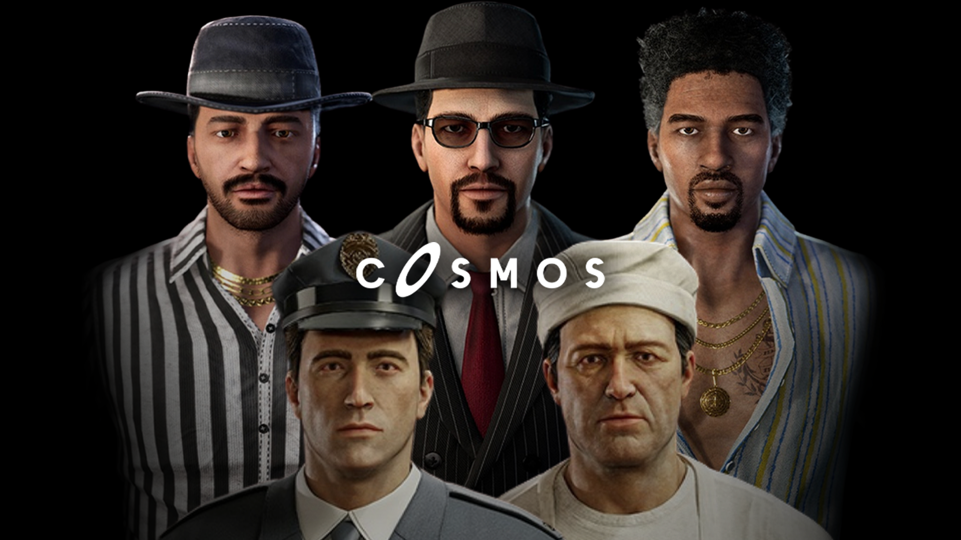 1950s Characters Bundle ( 1950s Characters Bundle 1950 Character Gangster 3D )