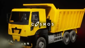Driveable / Animated Construction Truck 02 (Driveable Construction Truck Truckk)