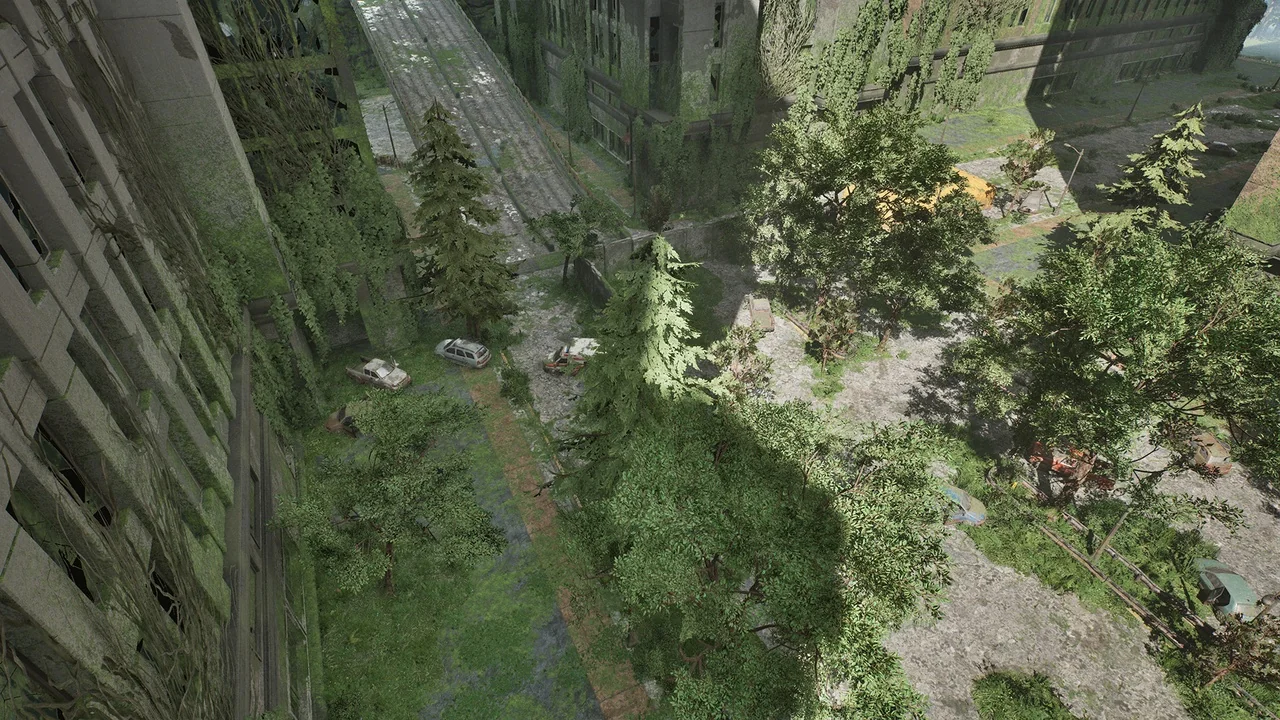 Post Apocalyptic City asset