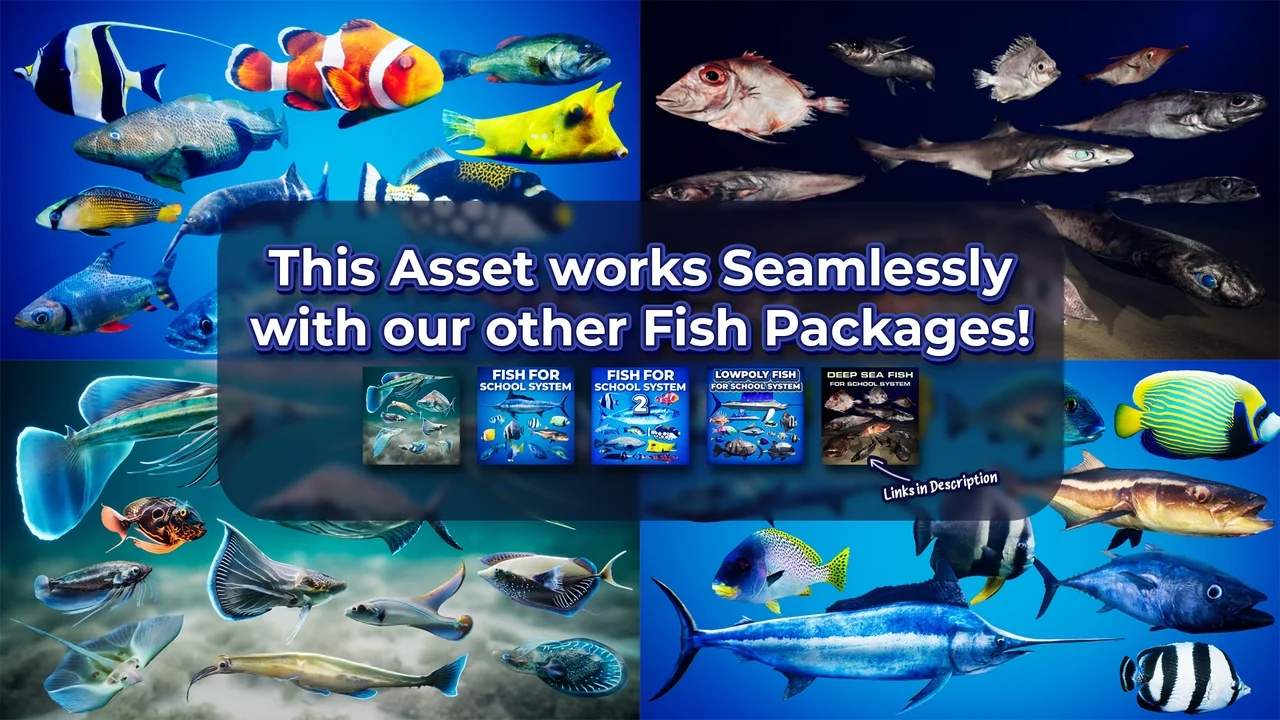 Fish A.I – Fish School System V2 asset