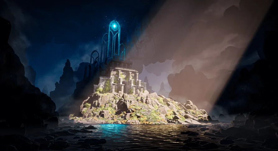 Fantasy Cave Ruins