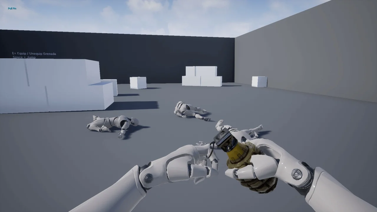 Grenade Animation Kit asset