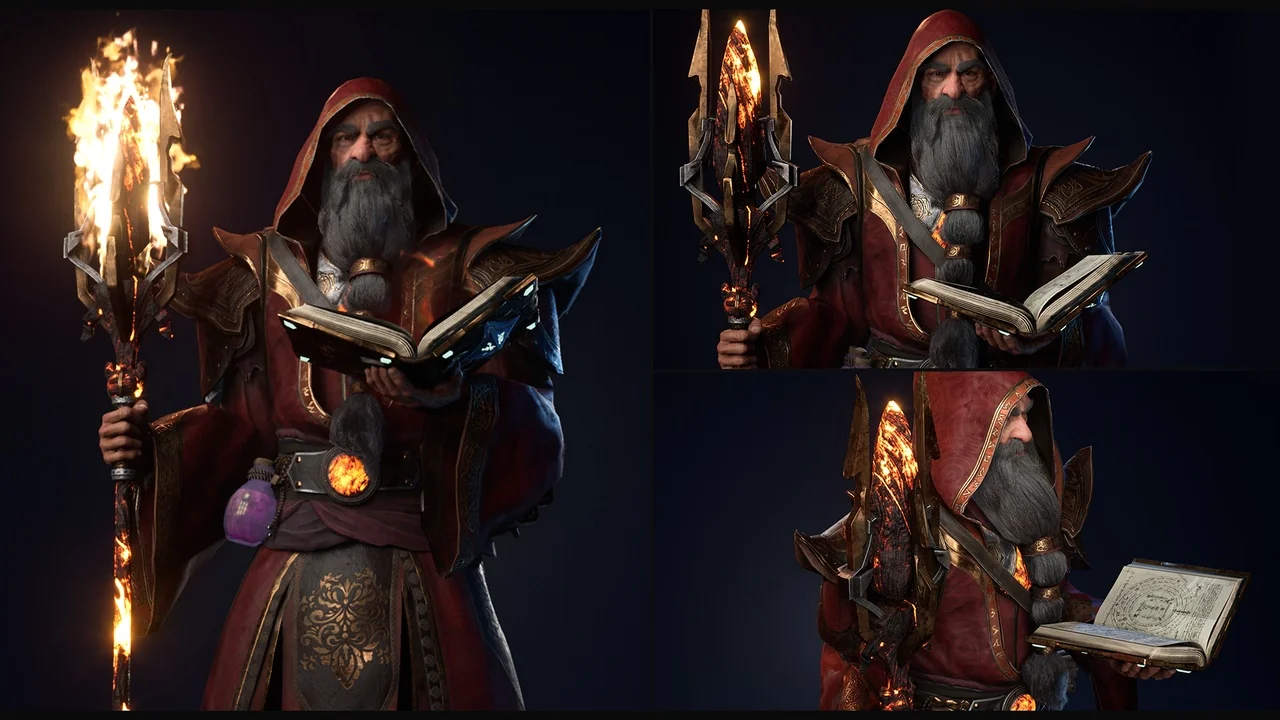 Modular Wizard asset