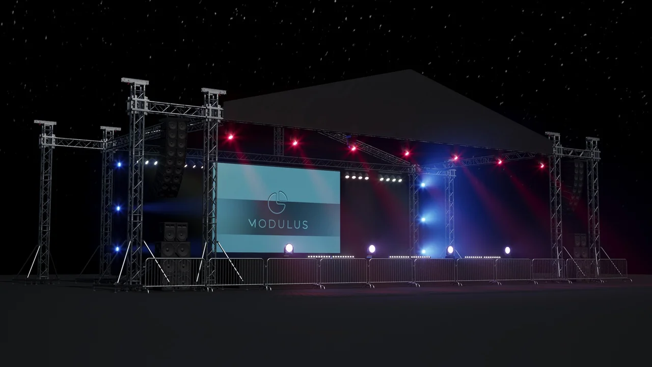 Modular Concert Stage asset