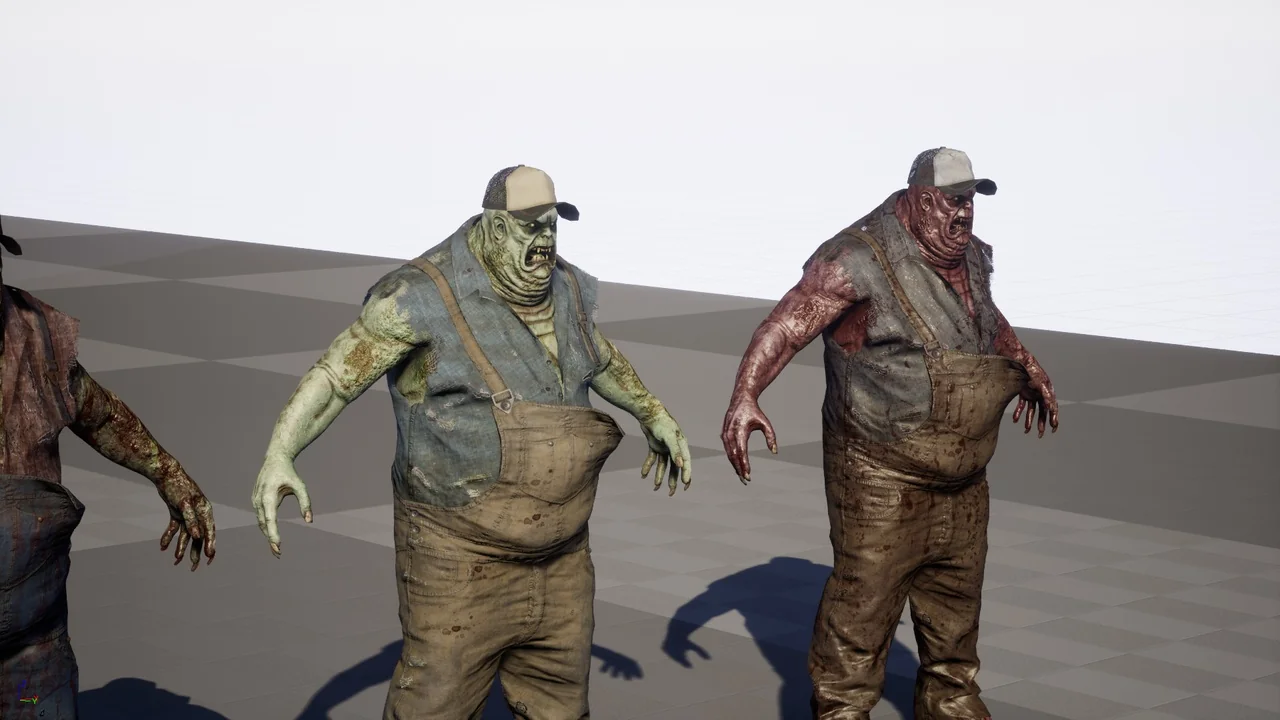 Urban Zombie Pack asset