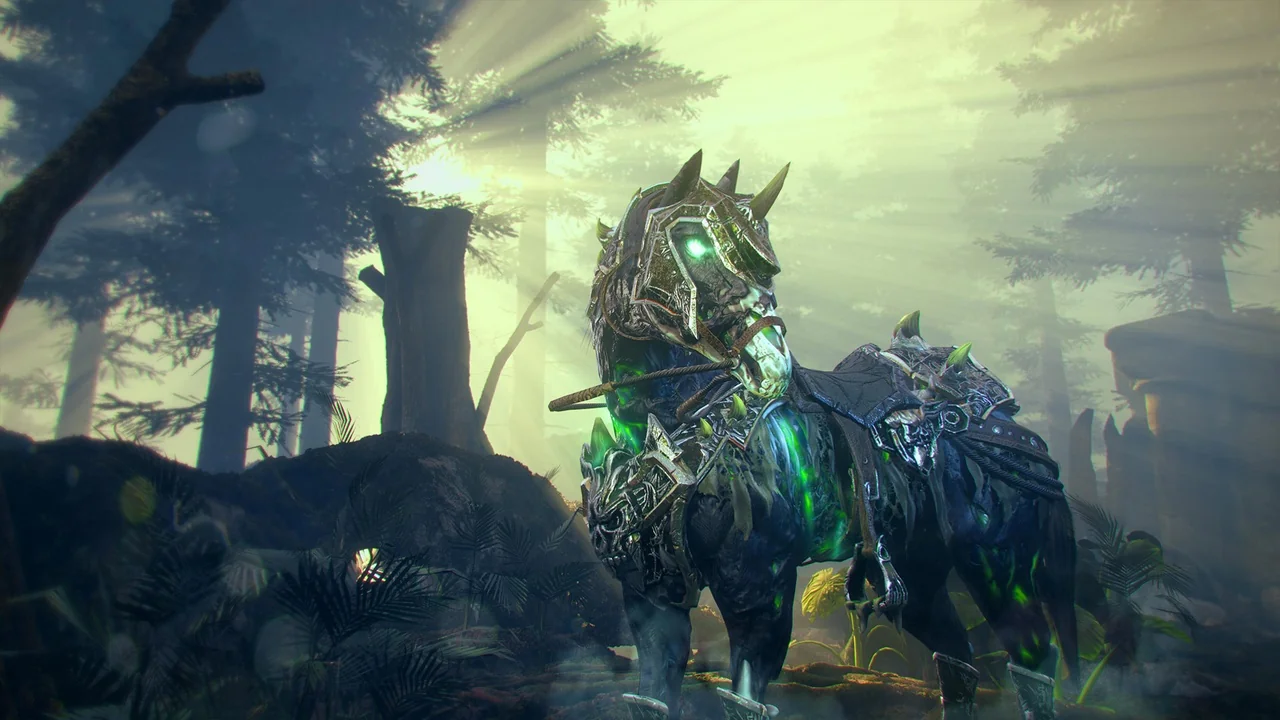 Undead Horse and Unholy Knight asset