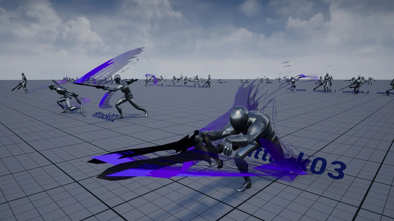 Great DualBlade AnimSet asset