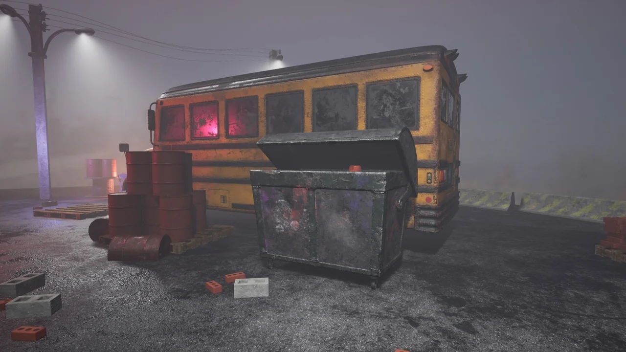 Abandoned City Props Pack asset