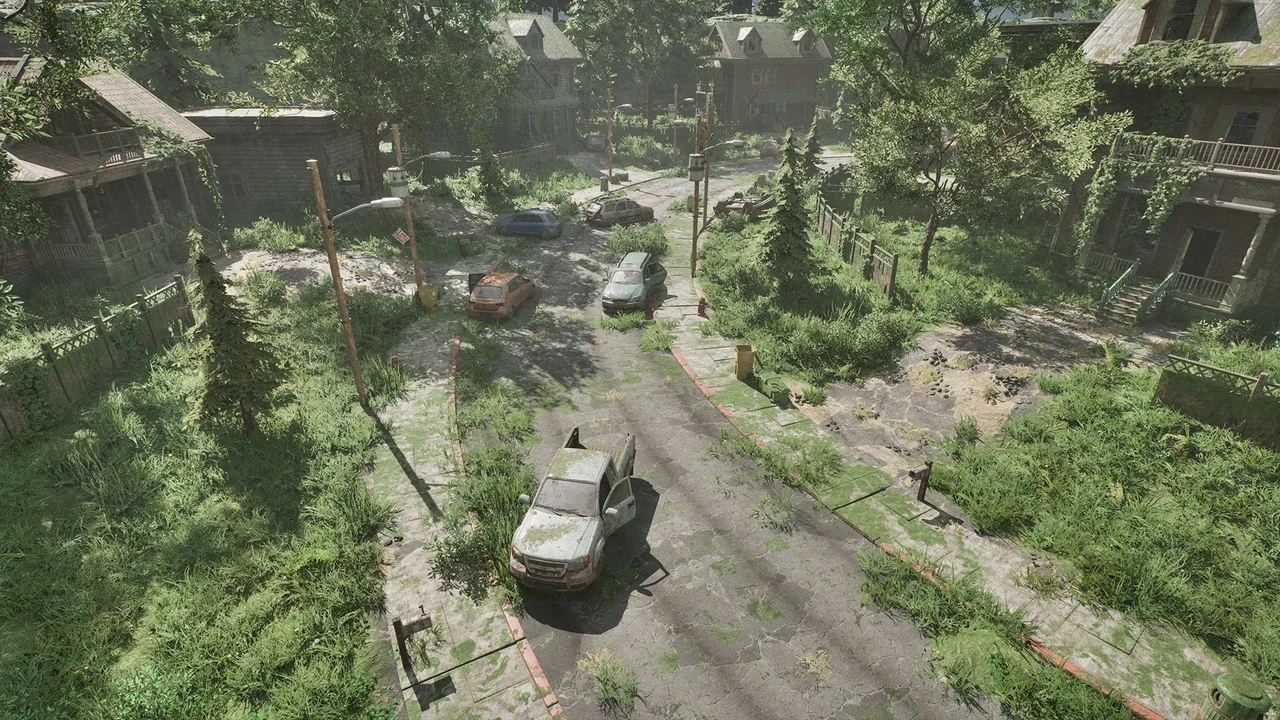 Post Apocalyptic City asset