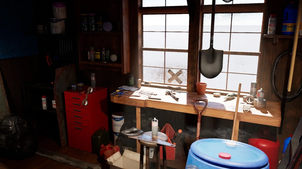 Abandoned shed asset