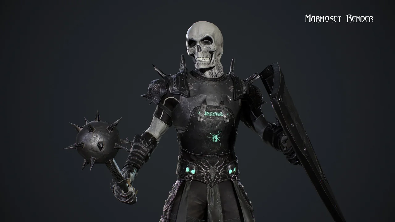 Skeleton pack asset