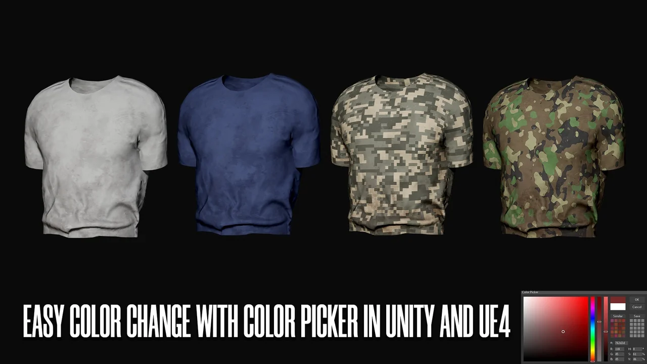 Customizable Survival Man asset