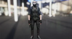 Character Military Bandit 2