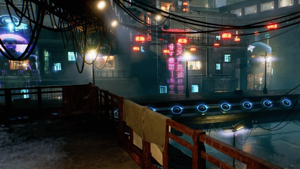 Cyberpunk City (Cyberpunk, Cyberpunk City, Sci-Fi City) asset